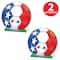 9.25" United States 3D Soccer Ball Centerpieces, 2ct.